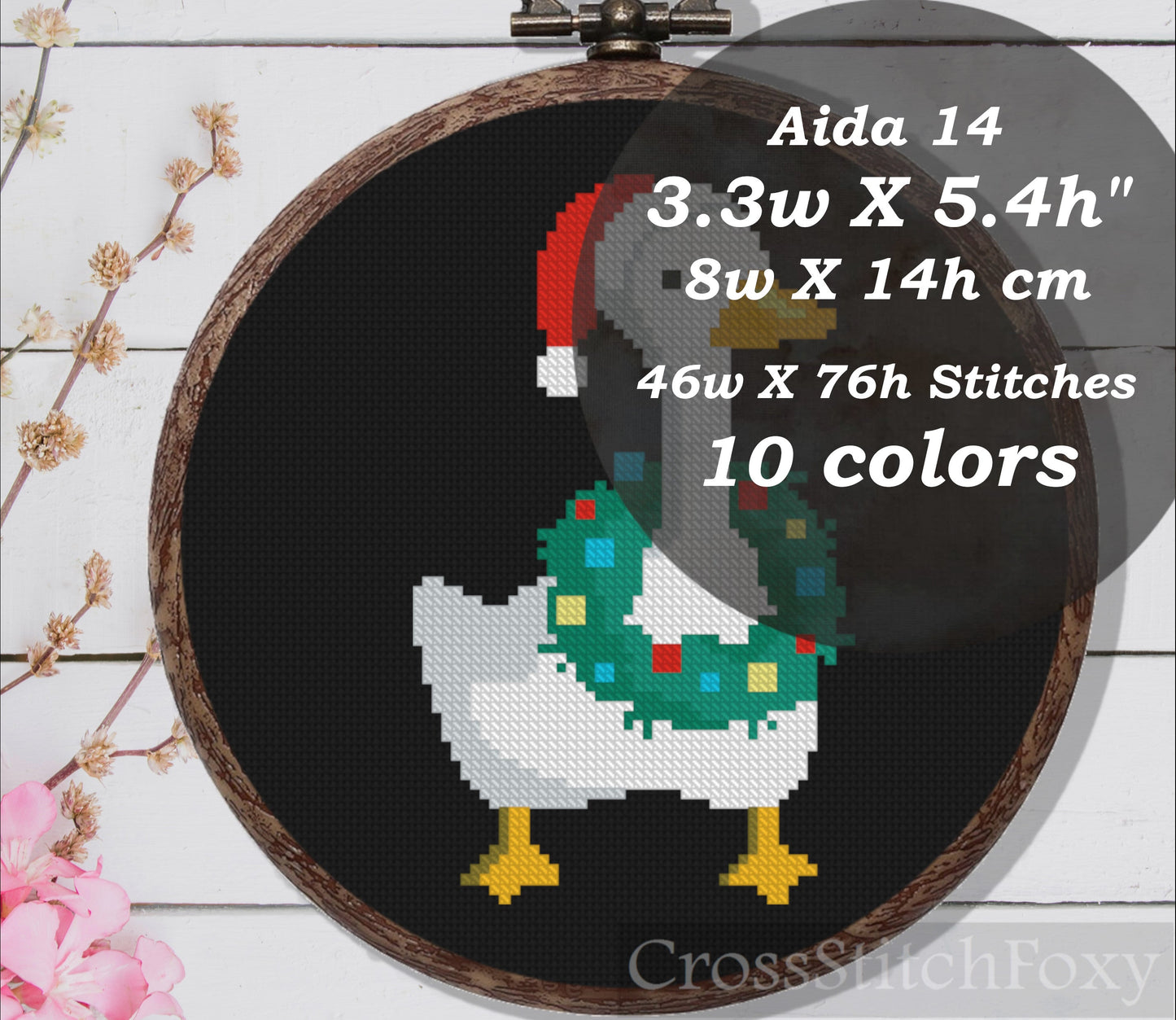 Christmas Goose Cross Stitch Patterns