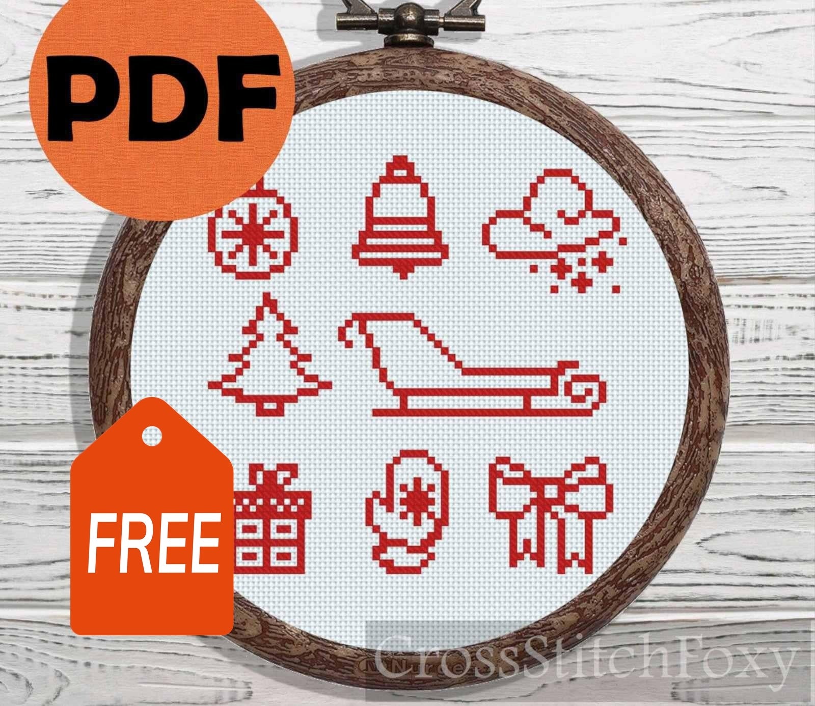 Christmas Mini cross stitch pattern FREE – Cross Stitch Foxy christmas-mini-cross-stitch-pattern-free-cross-stitch-foxy