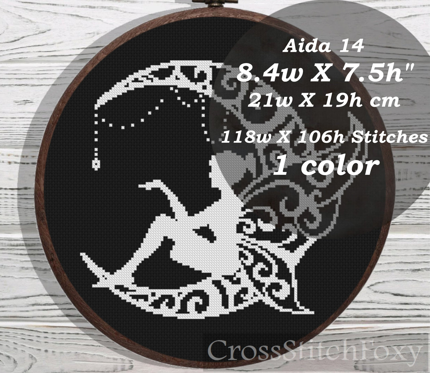 Fairy cross stitch pattern