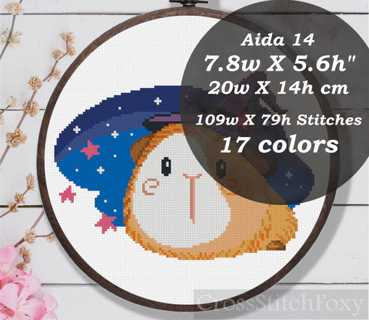 Guinea Pig Cross Stitch Pattern