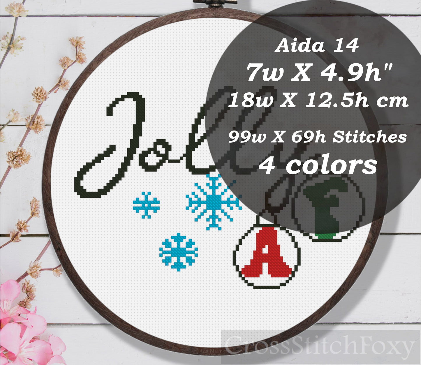 Jolly AF Cross Stitch Pattern