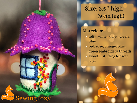Fairy House Sewing Pattern