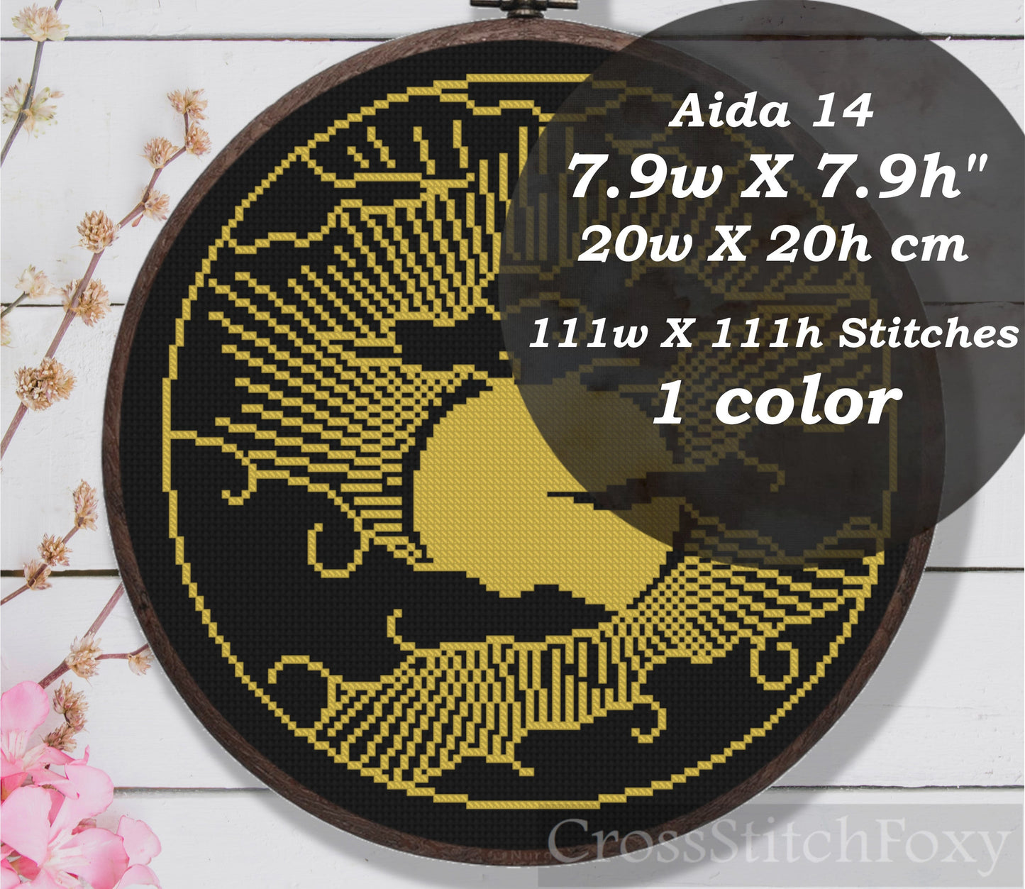 Sun And Moon cross stitch pattern