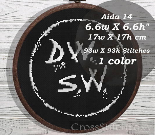 Supernatural cross stitch pattern