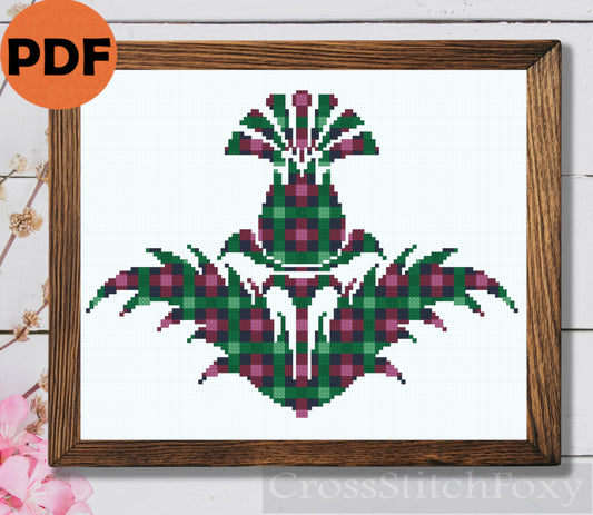 Thistle Cross Stitch Pattern