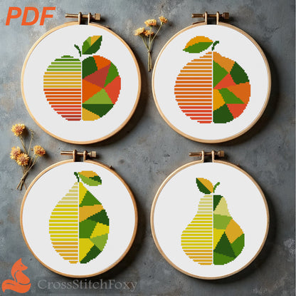 Fruit Cross Stitch Patterns