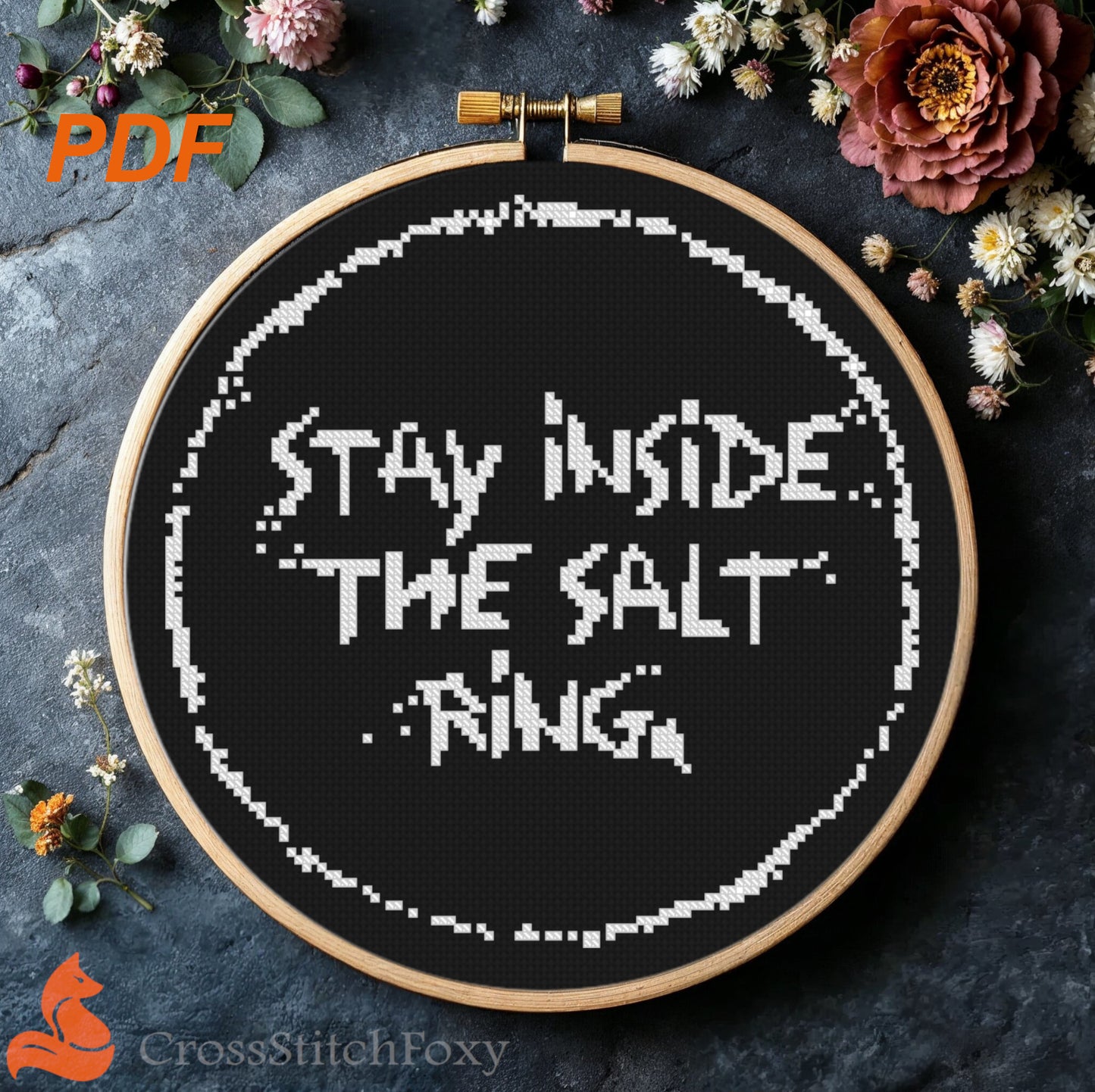 Supernatural Quote cross stitch pattern