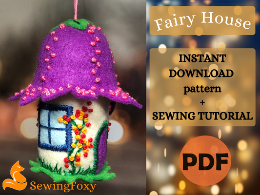 Fairy House Sewing Pattern
